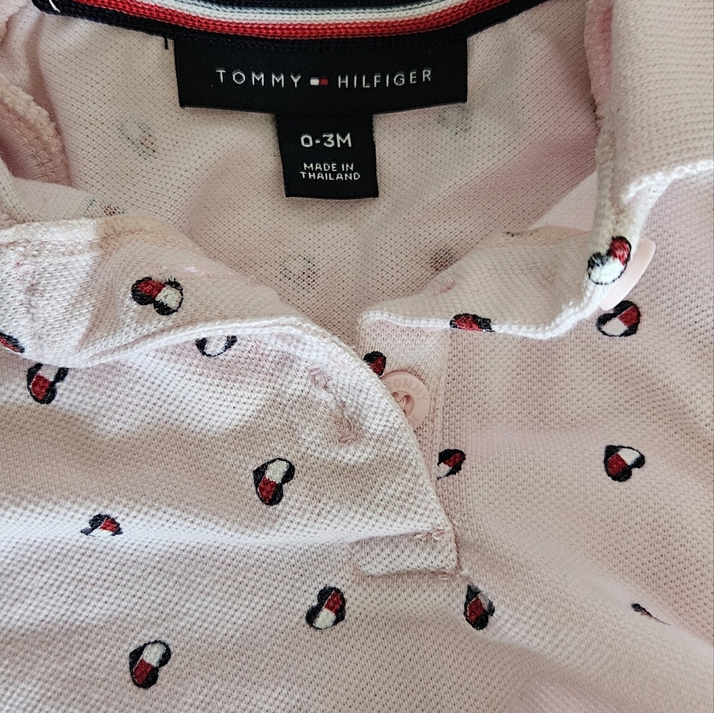 Tommy Hilfiger 0-3 girl set outfit - Picture 4 of 4